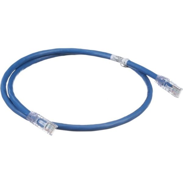 PanNet Patch Cord, 24 AWG, Cat. 6A, RJ45, 7 ft., Red - Image 2