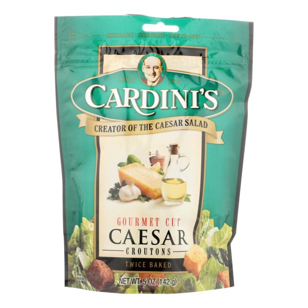 Cardini's Caesar Croutons - Case of 12 - 5 oz - Image 2
