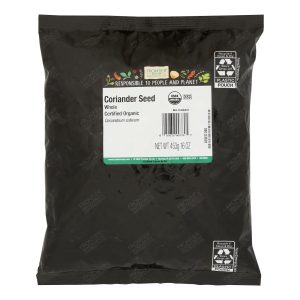 Frontier Herb Coriander Seed Whole - Single Bulk Item - 1LB