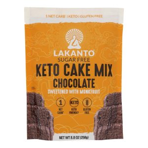 Lakanto - Cake Mix Keto Chocolate - Case of 8-8.8 OZ