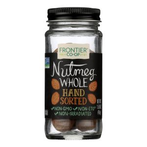 Frontier Natural Products Coop - Whole Nutmeg Hand Sorted - 1 Each -1.59 OZ