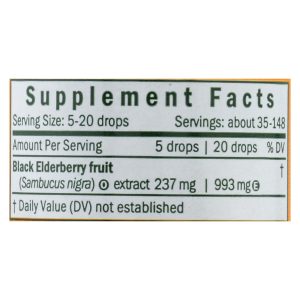 Herb Pharm - Kids Black Eldbry Glcry - 1 Each-1 FZ