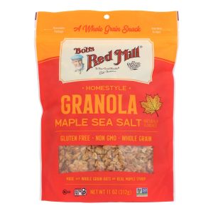 Bob's Red Mill - Granola Maple Sea Salt - Case of 6 - 11 OZ