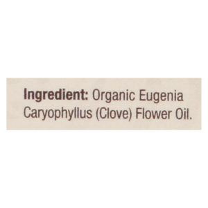 Nature's Answer - Organic Essential Oil - Clove - 0.5 oz.
