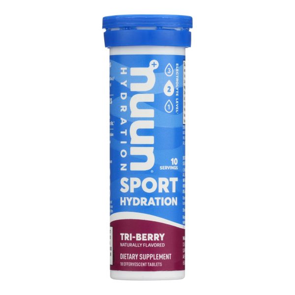 Nuun Hydration Nuun Active - Tri - Berry - Case of 8 - 10 Tablets - Image 2