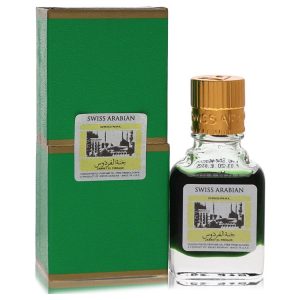 Swiss Arabian Concentrated Perfume Oil Free From Alcohol (Unisex Black Edition Floral Attar) .30 oz for Men