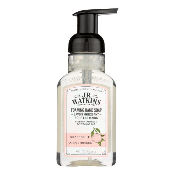 J.R. Watkins - Hand Soap Foam Grapefruit - Case of 3-9 FZ