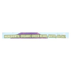 Green Valley Organics - Green Beans Cut - Case of 12-14.5 OZ