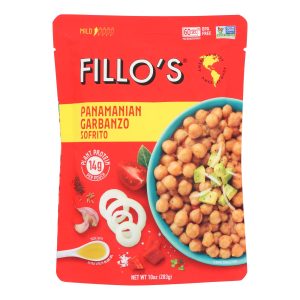 Fillo's Beans - Panamanian Garbanzo - Case of 6 - 10 oz.