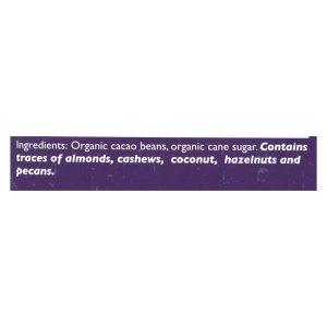 Taza Chocolate - Bar Seriously Dark - Case of 10 - 2.5 OZ