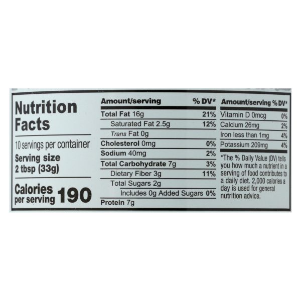 Nuttzo Peanut Butter, Smooth  - Case of 6 - 12 OZ