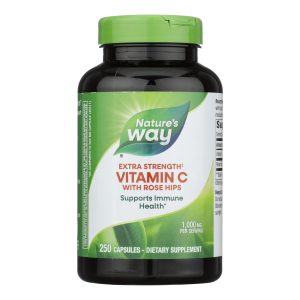 Nature's Way - Vitamin C with Rose Hips - 1000 mg - 250 Capsules