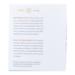 Rishi Organic Tea - Masala Chai - Case of 6 - 15 Bags