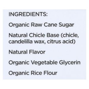 Simply Gum All Natural Gum - Mint - Case of 12 - 15 Count
