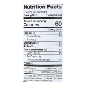Nature Factor Organic Coconut Water - Case of 12 - 10.1 Fl oz.