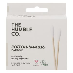 Humble Co - Bamboo Cotton Swabs - Case of 10 - 100 CT