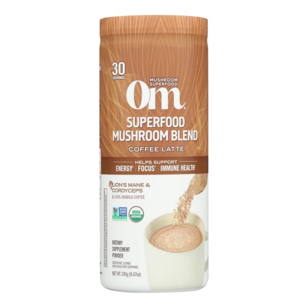 Om - Coffee Latte Blend - 1 Each -8.47 OZ