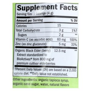 Nature's Way - Lozenge - Organic - Elderberr Zinc - 24 Count