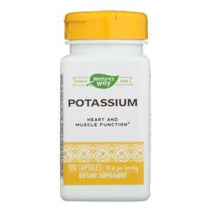 Nature's Way - Potassium - 100 Capsules