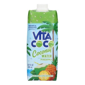 Vita Coco Coconut Water - Pineapple - Case of 12 - 500 ml