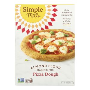 Simple Mills Almond Flour Pizza Dough Mix - Case of 6 - 9.8 oz.