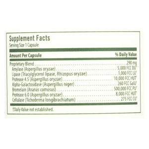Flora - Enzyme Blend Adult - 1 Each-60 VCAP