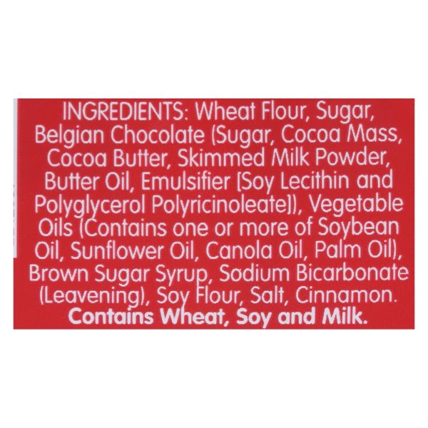 Biscoff Cookie Caramelized Biscuits With Belgian Chocolate  - Case of 12 - 5.4 OZ - Image 3