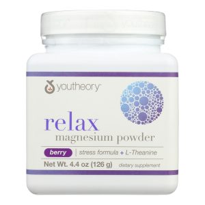 Youtheory - Magnesium Powder - 1 Each - 4.4 OZ