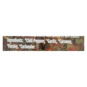 Spicely Organics - Organic Harissa - Case of 3 - 1 oz.