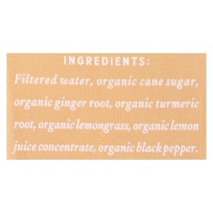 Rishi - Tea Concentrate - Turmeric Ginger Chai - Case of 12 - 32 fl oz.