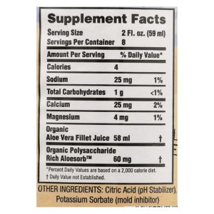 Lily of the Desert - Aloe Vera Juice - Inner Fillet - Case of 12 - 16 fl oz.
