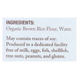 Jovial - Organic Brown Rice Pasta - Shells - Case of 12 - 12 oz.