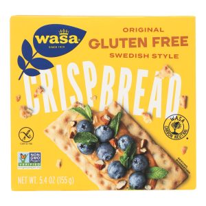 Wasa Gluten-Free Original Crispbread  - Case of 10 - 5.4 OZ