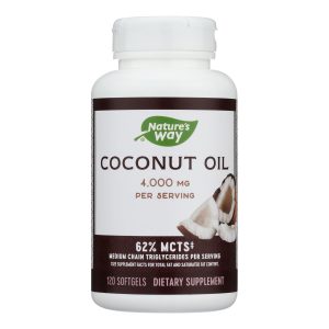 Nature's Way - Coconut Oil - 1000 mg - 120 Softgels