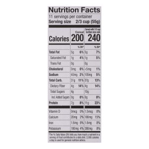 Familia Muesli Cereal - Sugar Free - Case of 6 - 21 oz.