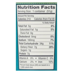 Bob's Red Mill - Gluten Free Oatmeal Cup Classic with Flax/Chia - 1.81 oz - Case of 12