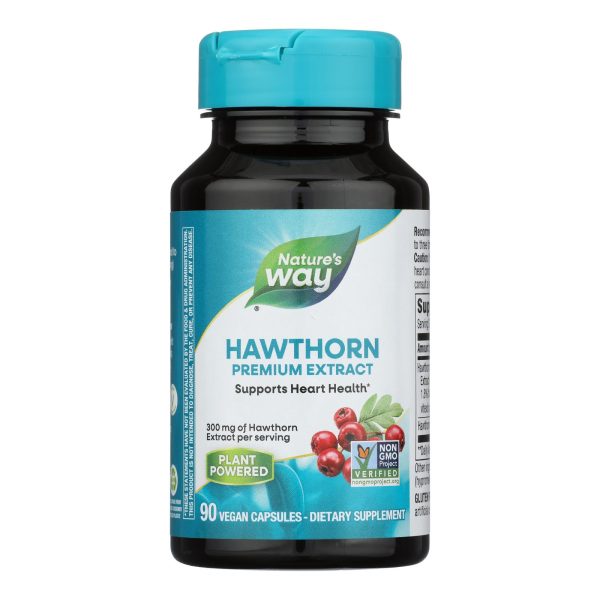 Nature's Way - Hawthorn Standardized - 90 Capsules