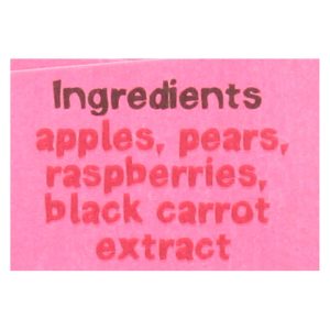 Bear Real Fruit Yoyo Snack - Raspberry - Case of 6 - 3.5 oz.