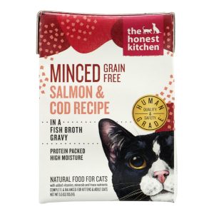The Honest Kitchen - Cat Fd Salmon Cod Gravy - Case of 12-5.5 OZ