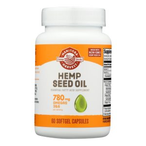 Manitoba Harvest Hemp Oil  - 1 Each - 60 SGEL