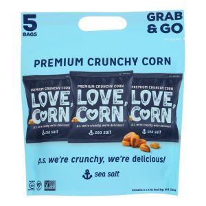 Love Corn - Roasted Corn Sea Salt Mltipk - Case of 8-3.5 OZ