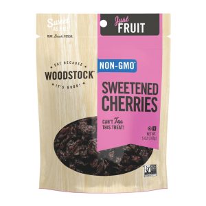 Woodstock Sweetened Cherries - Case of 8 - 5 OZ