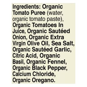 Muir Glen - Pasta Sauce Organic Classic Marinara - Case of 12-23.5 Fluid Ounces