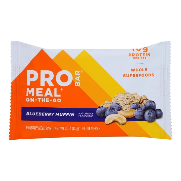 Probar - Meal Bar Bbry Muffin - Case of 12-3 OZ - Image 2