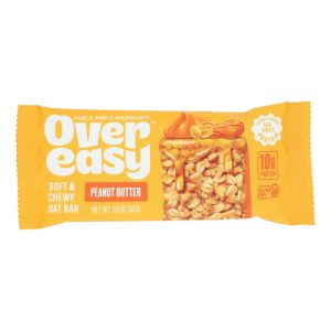 Over Easy - Breakfast Bar Peanut Butter - Case of 12-1.8 OZ