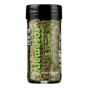 Spicely Organics - Organic Rosemary - Whole - Case of 3 - 0.5 oz.
