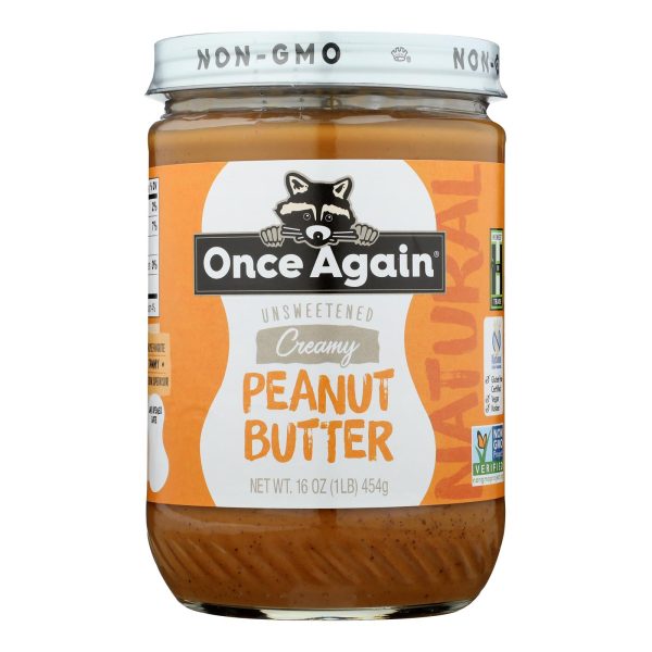 Once Again - Peanut Butter Creamy Unswt Salt - Case of 6-16 OZ - Image 3