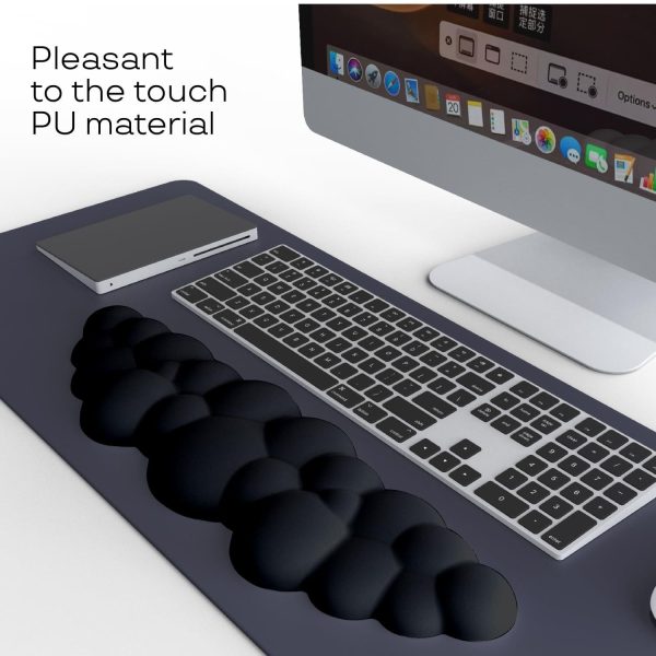 Keyboard Wrist Rest   A Cloud Wrist Rest That's Comfier Than a Pillow! Hand Rest High Density Memory Foam Wrist Pad with Non Slip Base Perfect for Computer Desk Accessories or Gaming Wrist Rest - Image 3