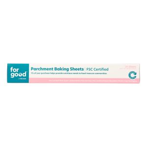 For Good - Parchment Bkng Shts 24ct - Case of 6-24 CT