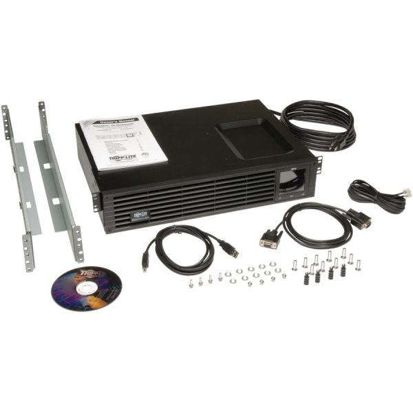 Eaton Tripp Lite Series SmartPro 120V 1000VA 800W Line-Interactive Sine Wave UPS, 2U, WEBCARDLX, LCD, USB, DB9, 6 Outlets - Image 2